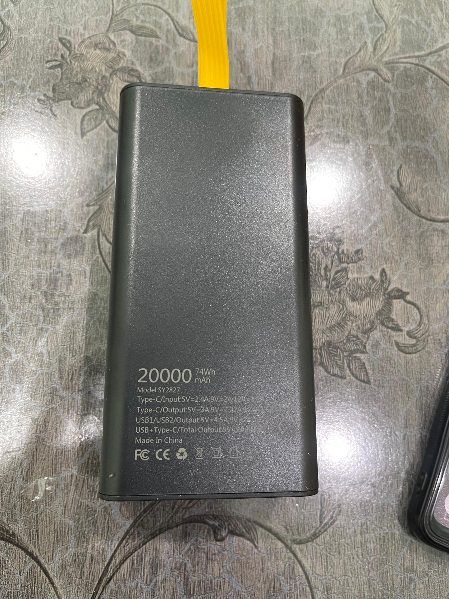 Maphie 20000mAh Transparent Power Bank | Fast Charging | Dual USB